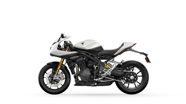 Speed Triple 1200 RR Crystal White / Storm Grey